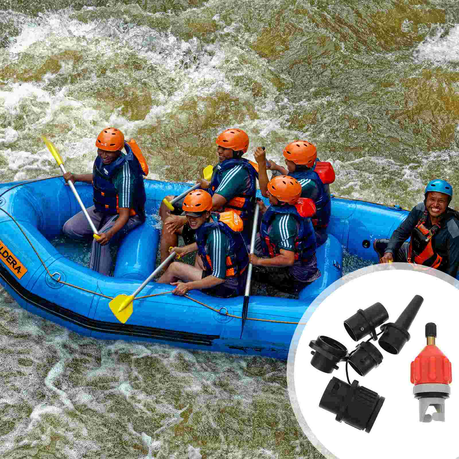 1 set of Adapter Air Pump Accessories Pump Adapter Air Pump Adapter for Boat