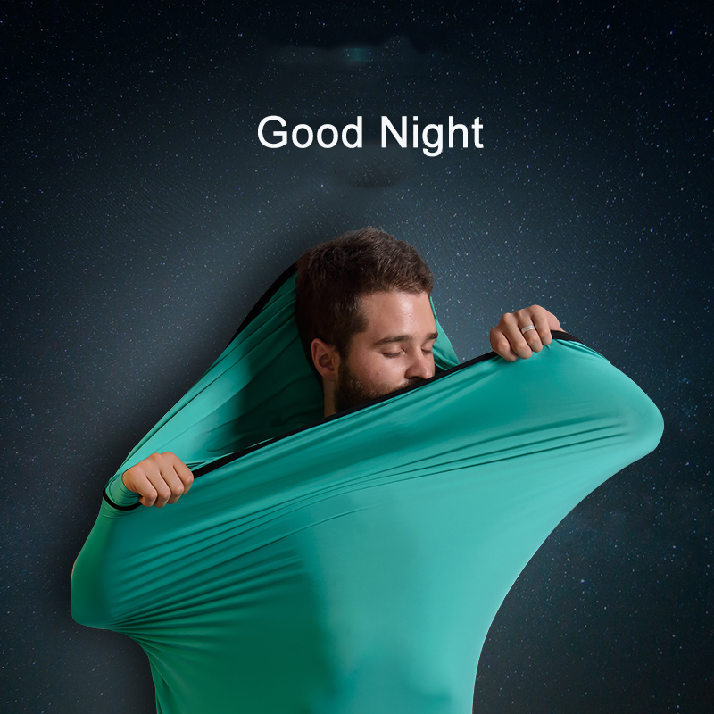 Naturehike all&#39;aperto sacco a pelo per mummia ad alta elasticità campeggio sacco a pelo ultraleggero fodera lenzuolo portatile Hotel Anti sporco