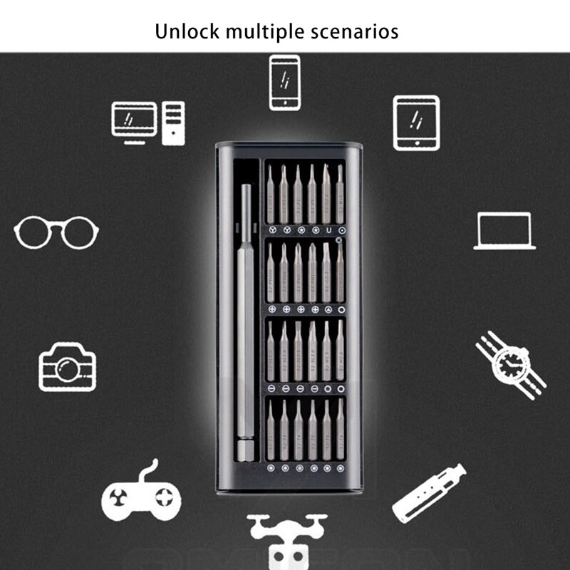 25-In-1 Multifunctional Mini Tool for Disassembly and Repair S2 Small Screwdriver Set Multifunctional Screwdriver Set