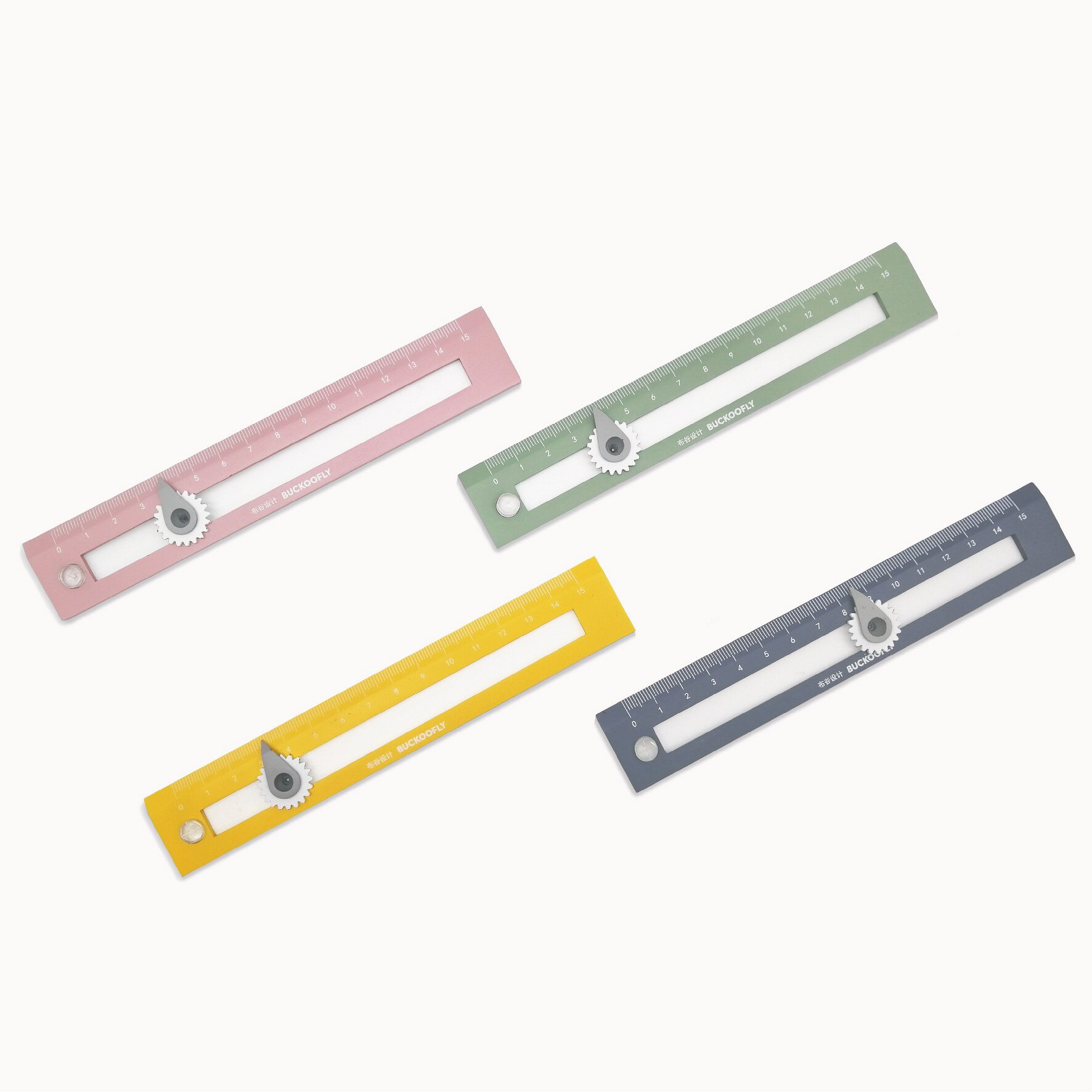 Circle Drawing Tool Plastic+Metal Geometry Drawing Compas Ruler For Students