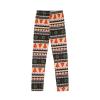 Meninas legging moda criança menina primavera outono leggings crianças meninas leopardo árvore de natal calças impressão para 4-11 ano criança: B / 6-7 Years