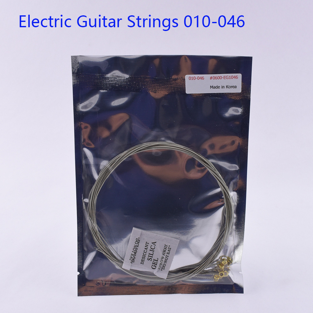1 Piece Guitar Single String / 1 Set Guitar Strings - (008/009/010/011/012/013/015/016/017/018)Made in Korea: light yellow