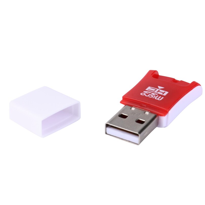 Hoge snelheid mini usb 2.0 micro sd t-flash geheugenkaartlezer adapter ondersteunt usb-versie micro  sd 1.1 2.0 en micro sdhc 2.0 a3