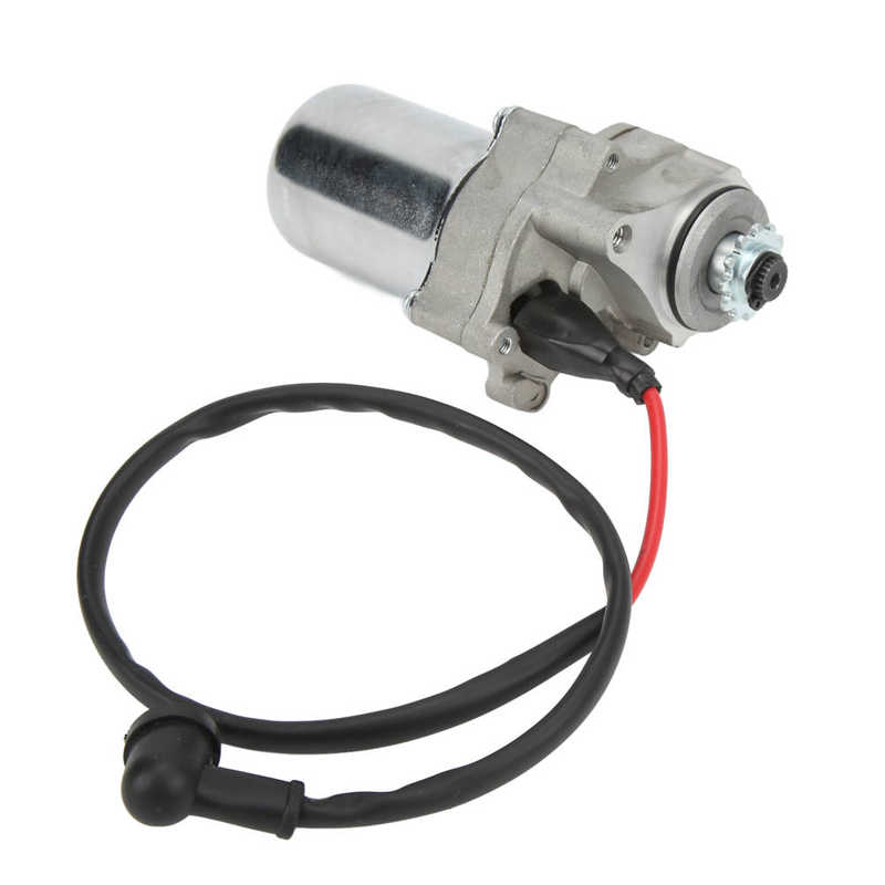 2 Bolts Starter Motor Metal Alloy 12T Gears Dirt Bike Starters Motors for Tao Tao ATV 70cc