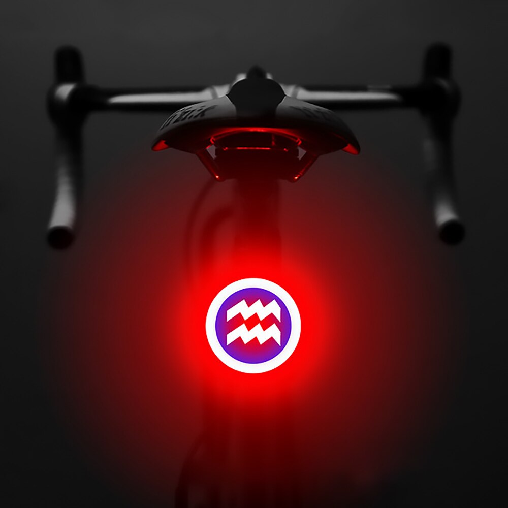 USB Charge Flashlight For Bicycle Light Led Bike Flash Taillight Cycling Night Warning Lights Cyling Lamp Multi Lighting Modes: 17
