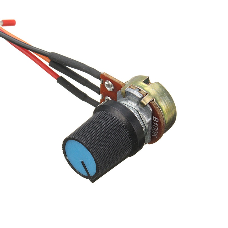 Dc 12v 24v 36v 48v kääntyvä moottorin nopeuden säätö pwm -säädin pwm dc -nopeussäädin
