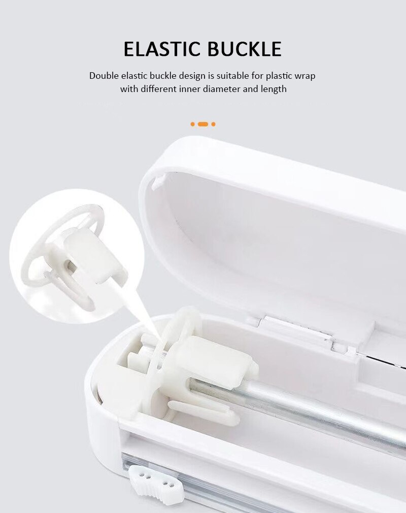 Household Plastic Wrap Cutting Machine Kitchen Food Packaging Machine Aluminum Foil Precision Cutting With Suction Cup