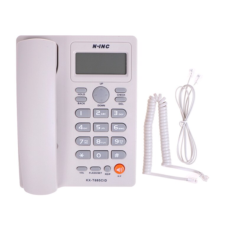 Vaste telefoon voor thuis, beller-id, bureautelefoon, bedraad, terugbelnummer, opslag voor thuiskantoor, hotel, restaurant