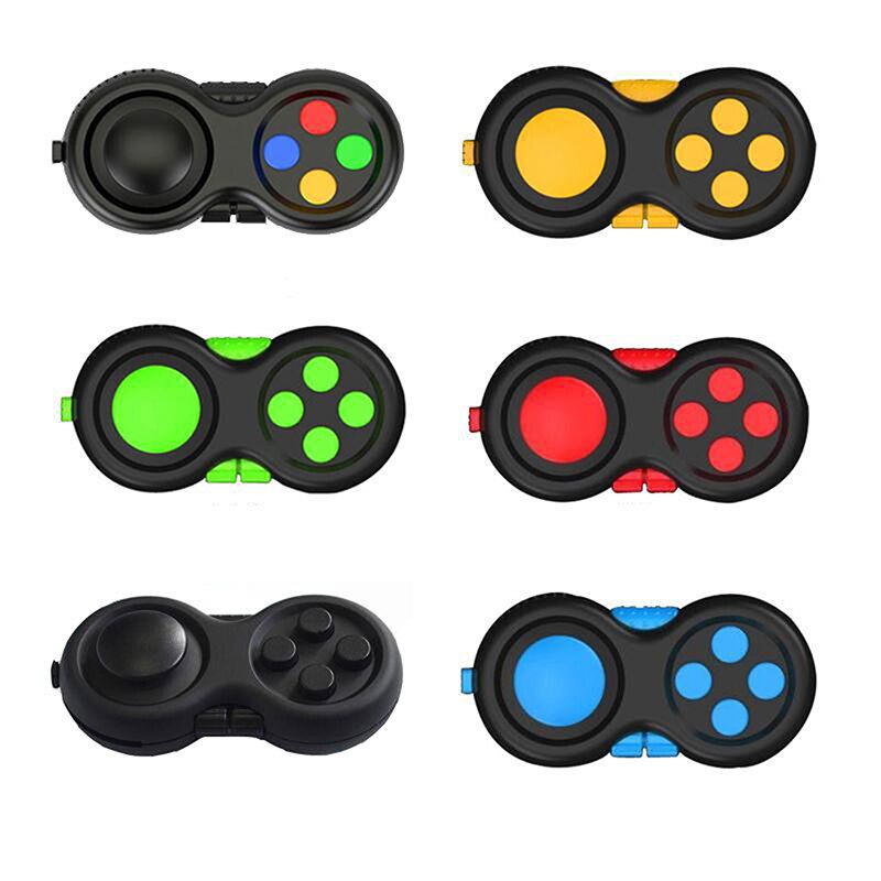 1Pc Kids Fidget Pad Stress Relief Squeeze Fun Hand Interactieve