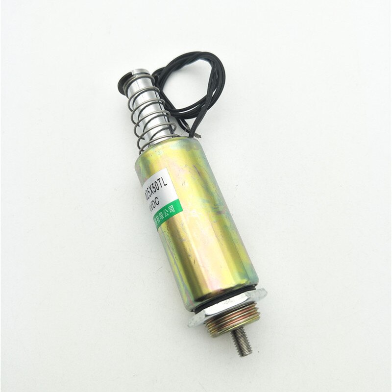 DC 12/24V 10mm 300g Push Pull Type Tubular Motion Solenoid Electromagnet