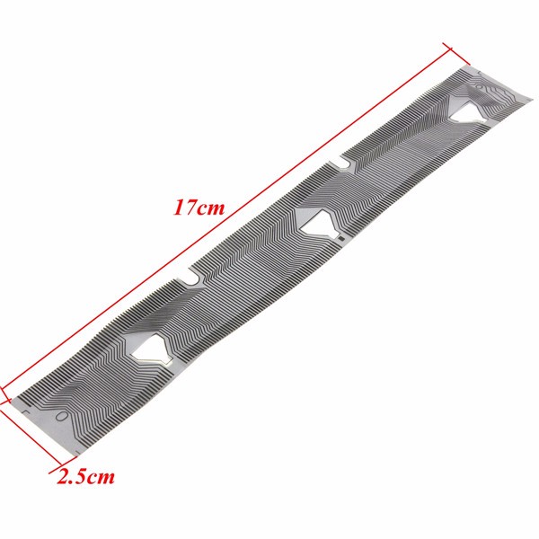 1pc Dashboard Instrument Cluster LCD Display Ribbon Cable For BMW E38 Pixel Repair E39 E53 X5 Speedometer: Dark Grey