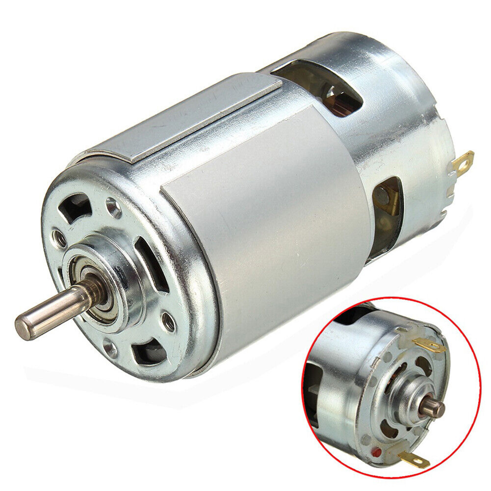 775 dc 12v-36v 3500-9000 rpm motorkullager stort vridmoment hög effekt lågt brus generator delar tillbehör
