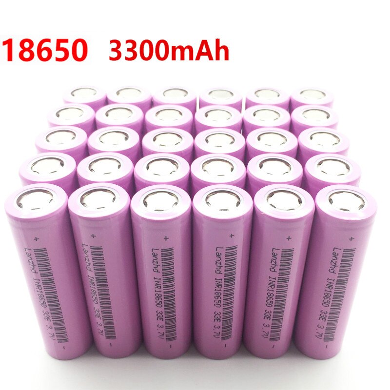 For Samsung 18650 Batteries 3300mah INR18650 3.7V Rechargeable Batteries Li Ion Lithium Ion 18650 30a Large Current 18650VTC7
