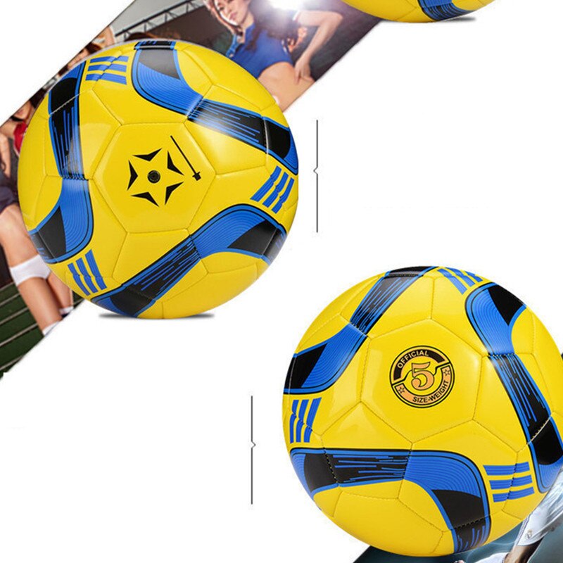 Märke a ++ standard fotboll boll pu fotboll bollar träningsbollar officiell storlek 3/ storlek 4/ storlek 5 fotboll