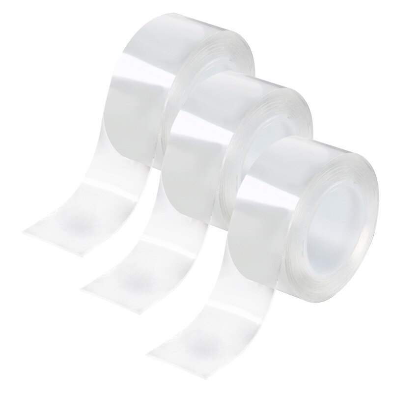 5M Car Sticker Nano Magic Tape Double Sided Tape Transparent NoTrace Reusable Waterproof Adhesive Tape Cleanable Home