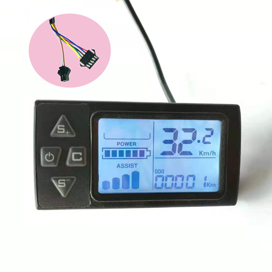 Elektrische Fiets Lcd Display S861 S850 LH100 SW900 S865 S866 EN06 G51 Voor Borstelloze Motor Fiets Ebike E-Scooter uart: S861