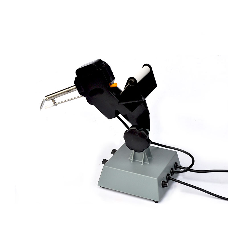 Pedal type automatic tin dispenser Adjustable temperature feeding tin machine Industrial soldering machine: Default Title