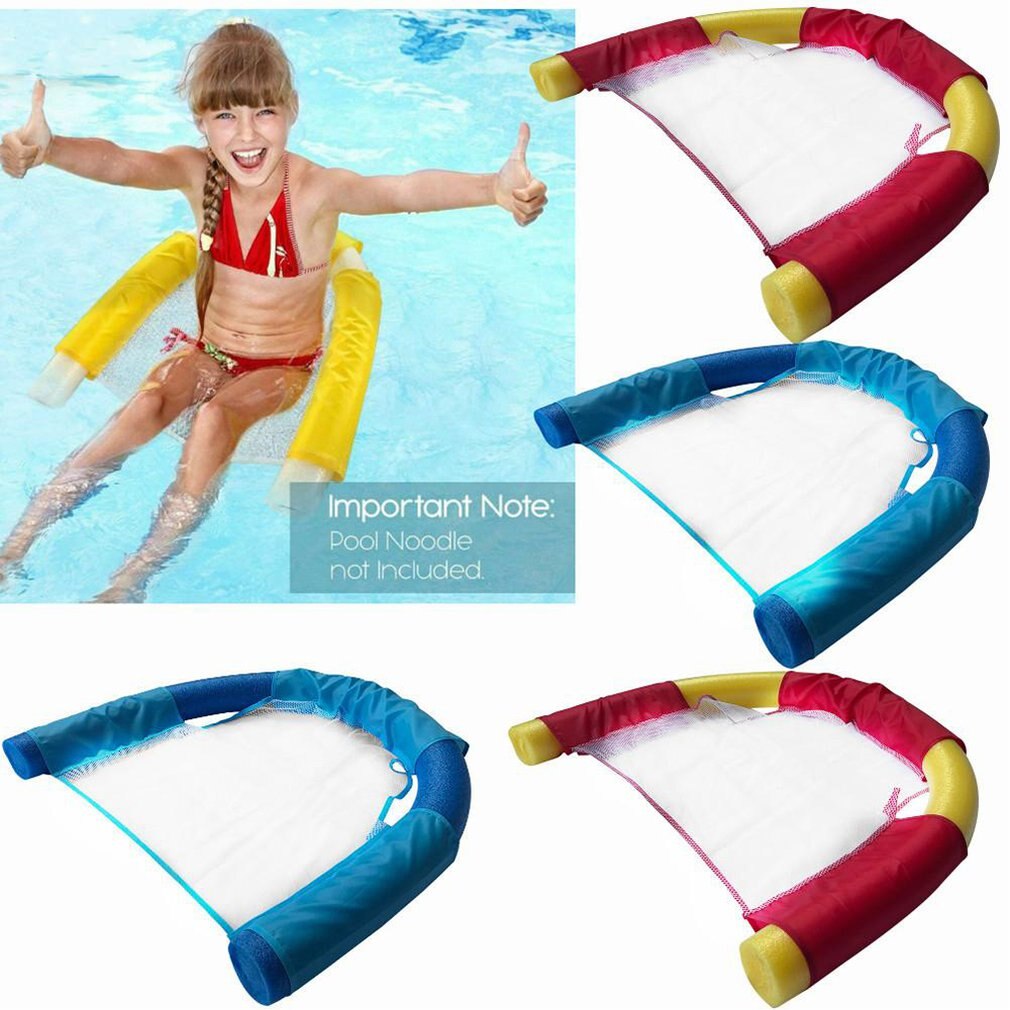 Piscina Galleggiante Sedia Piscina per Bambini per Adulti Letto Sedile Galleggiante Acqua Anello di Luce Spiaggia Piscina Anello Accessori