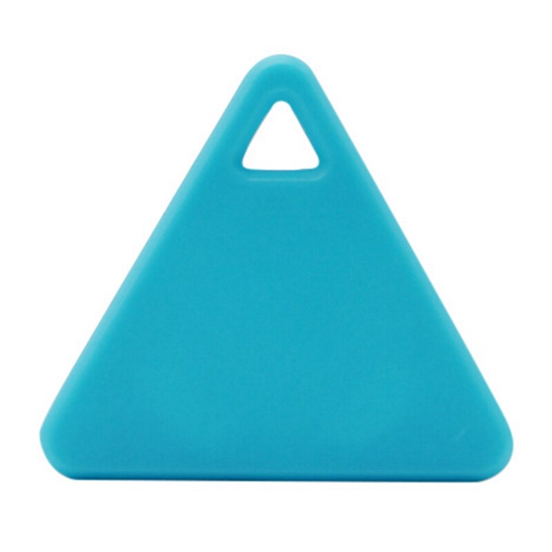 triángulo Pet Bluetooth dispositivo antipérdida teléfono móvil Bluetooth seguimiento de objetos buscador de llaves Anti-Pérdida alarma bidireccional: Azul