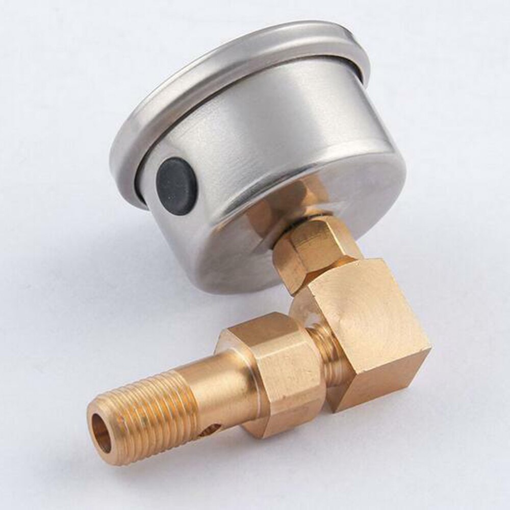 Accessories Filled Gauge Adapter Liquid Filled Kit Stainless&Metal 1pc