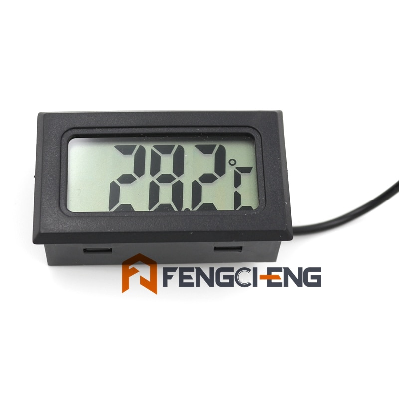 Homebrew Insert Digital Thermometer, LCD Display, Food Temperature Sensor, Brewer Thermometer