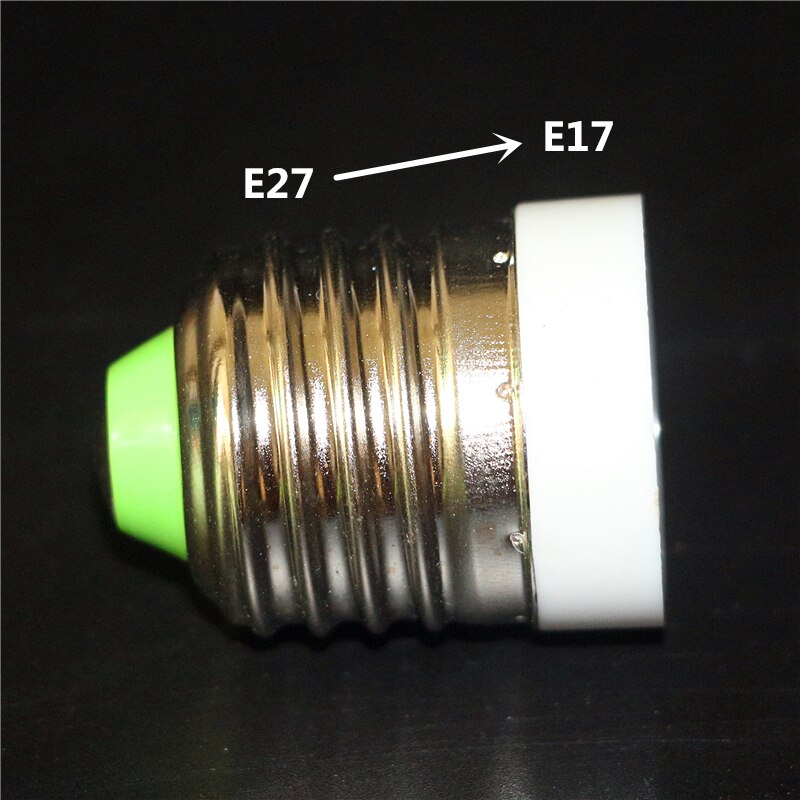 1 Stks Vuurvast Materiaal Lampvoet E27 om E17 Adapter Conversie Socket E27-E17 Lamphouder Converter