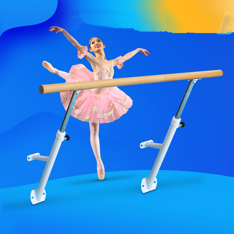 Barre de Ballet murale en bois de 1M, Barre de danse extensible pour enfants, Barre horizontale réglable pour Fitness d&#39;intérieur pour enfants