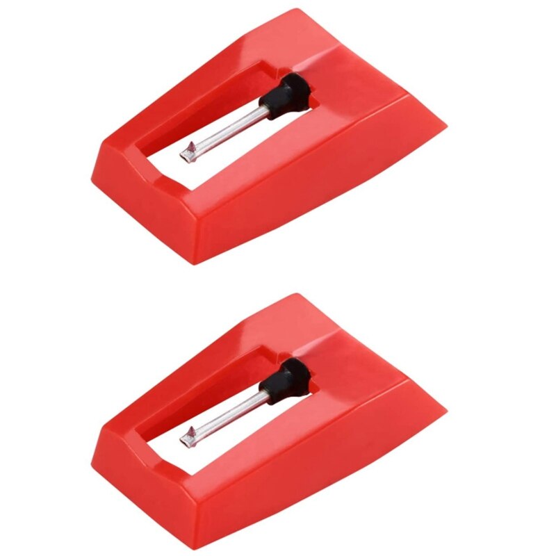 Platenspeler 8 Pcs Platenspeler Naald Draaitafel Diamond Vervanging Stylus Naalden Voor Vinyl Platenspeler