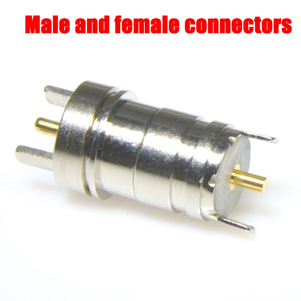 6mm 2 nastainen magneetti yksijousitettu magneettikaapeli pogo pin liitin latausvirta uros naaras anturi 5-12v juotoslangan tyyppi: Valkoinen uros-naaras