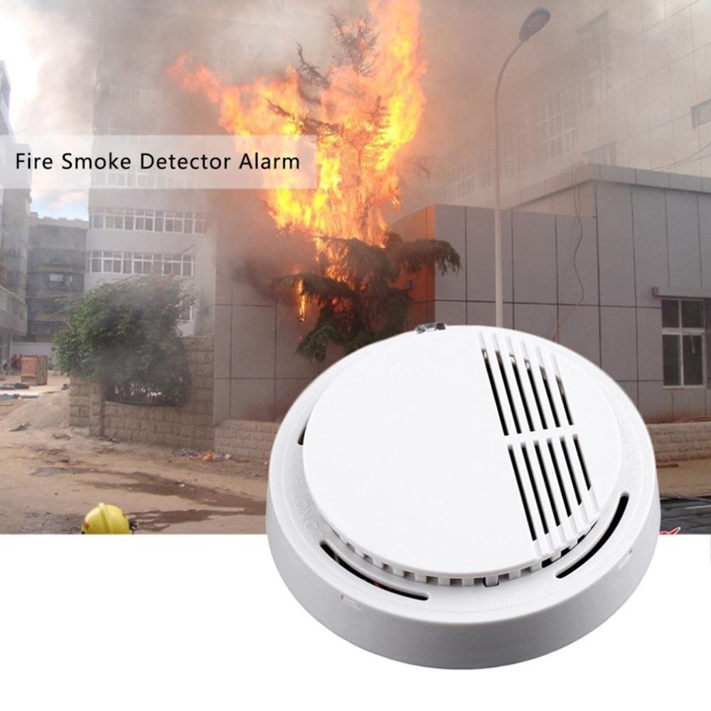 Smoke Detector Fire Alarm Home Security System Protection Firefighters Sensor