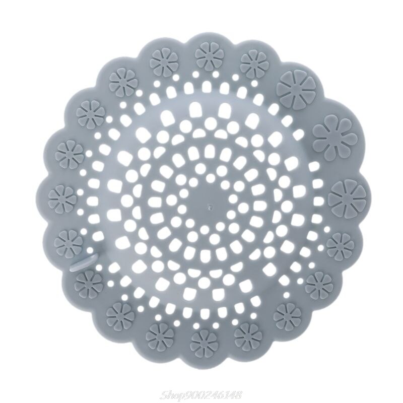 Hair Catcher Bath Drain Shower Tub Strainer Sink Cover Trap Basin Stopper Filter Au28 20: Blue