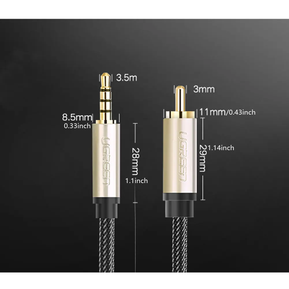 Audio Draad Geschikt Voor Speaker Cd Dvd-Speler Set-Top Box 3.5Mm Coaxiale Digitale Audio Kabel Zwart Millet Tv Speciale Spdif Lijn