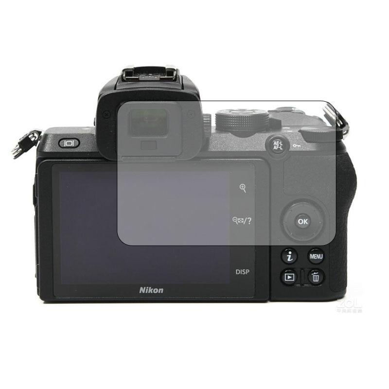 Nikon  z50 9h 2.5d kameran karkaistu lasi näytönsuoja suojus  z50 digitaalikameran näytön suojakalvo