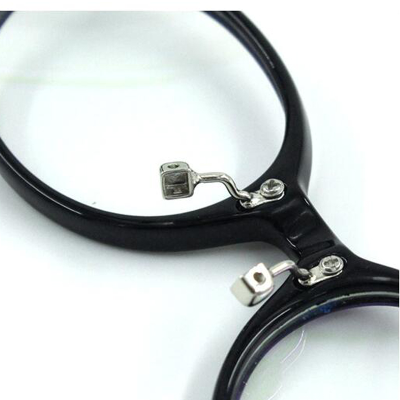 1 Paar Praktische Multi-Stijl Bijpassende Insert Schroef Type Buishouder Neus Pad Metalen Ondersteuning Gebruikt Voor Bril Accessoires