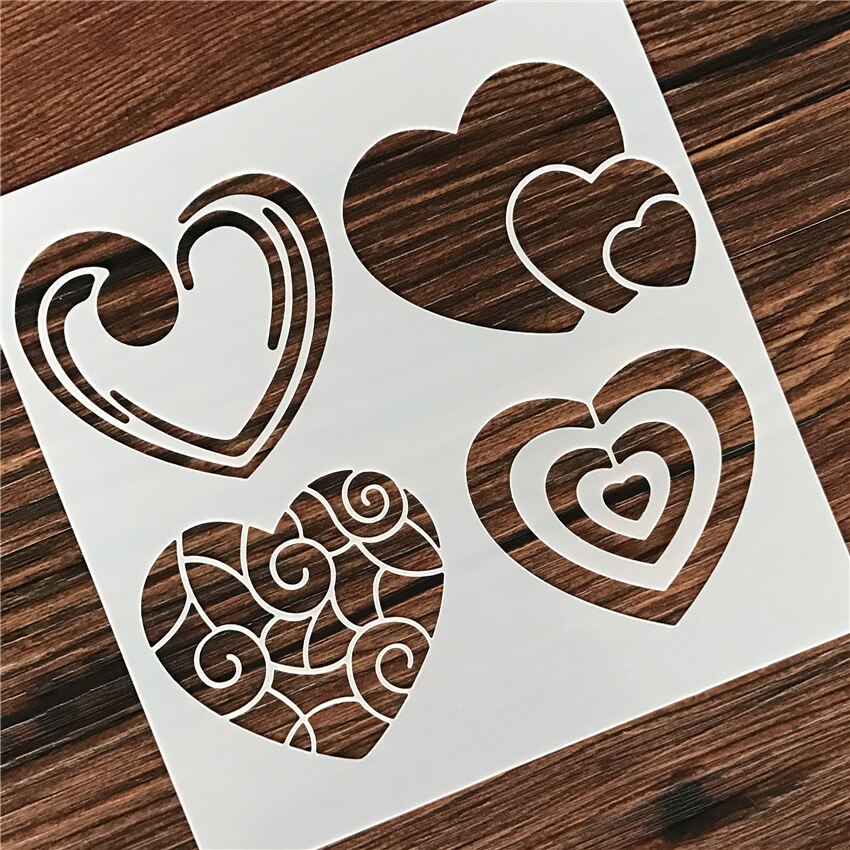 Diy Fotoalbum Scrapbooking Dagboek Bullet Journal Sjablonen Decor Kinderen Tekening Liefde Template Tekening: As shown