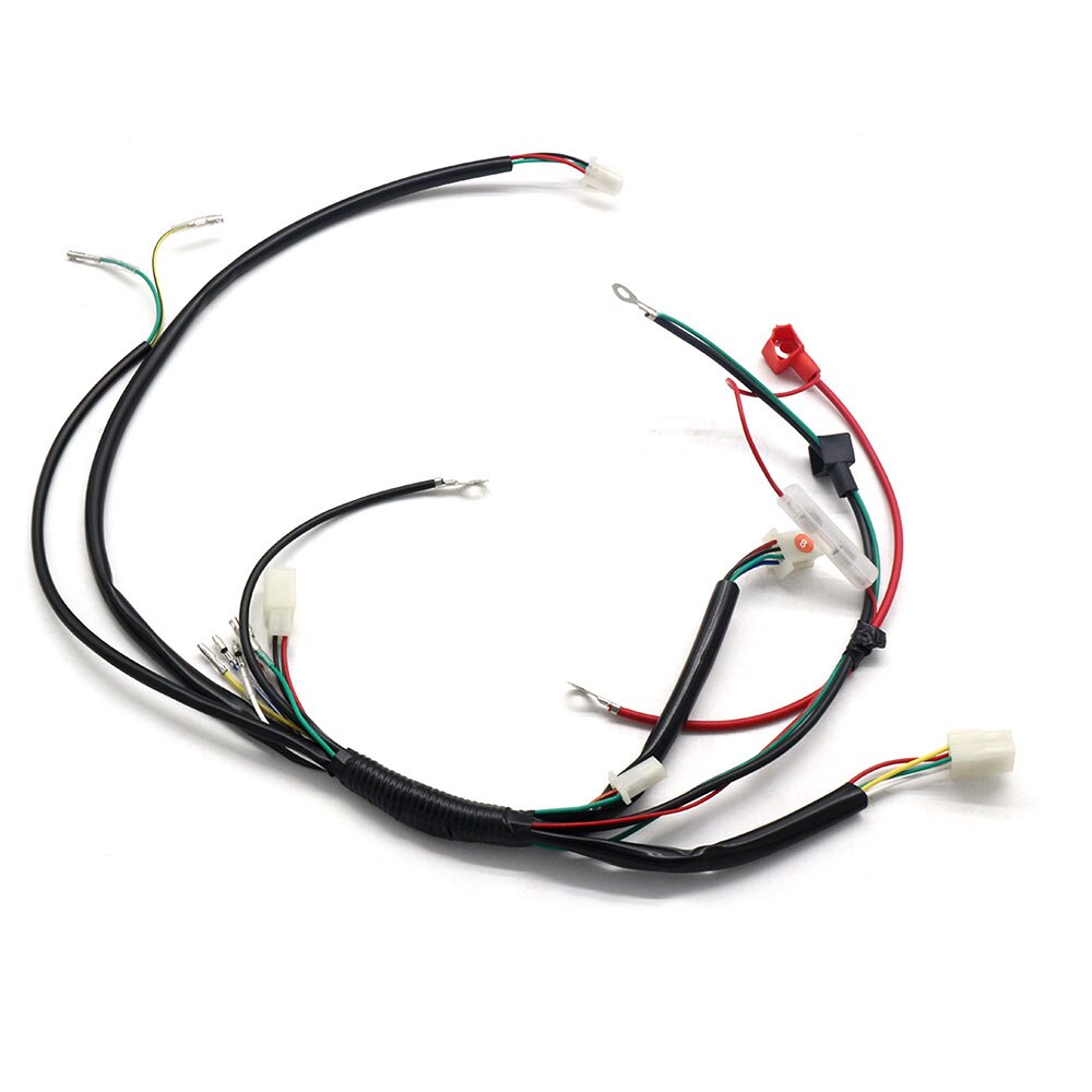 Motorcycle Electrical Starting Wire Loom Wiring Harness Wireloom For Motorcycle ATV 50cc Accessories