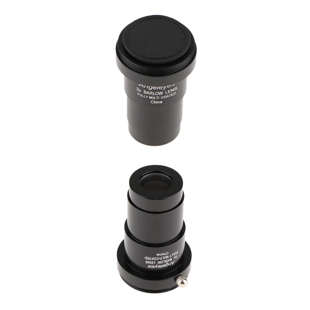 Lentille Barlow 2x Pour Télescope - 1.25" - Revêtement Violet Multicouche HD - Grossissement Planétaire