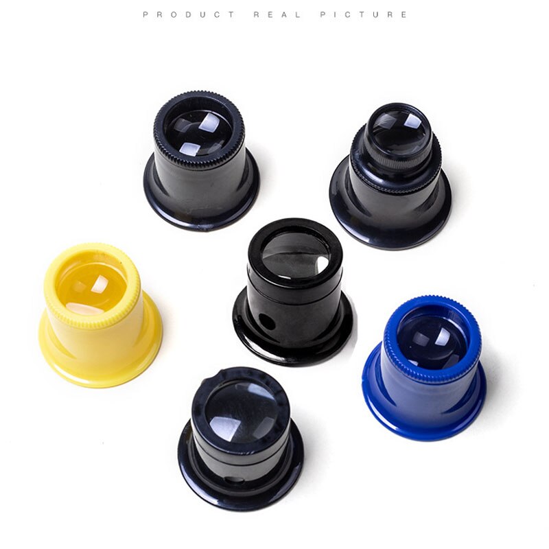 Watch Repair Tool Magnifier 5X 10X 15X 20X Glass Loupe Eyepiece Eyes Clip Magnifier Watchmaker Watch Part Battery Removal Tool