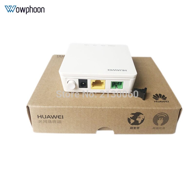 Huawei HG8010H Gpon Optische Aansluiting Onu Ont Met 1 Ge Ethernet Poorten, Sc Apc Interface Engels Firmware