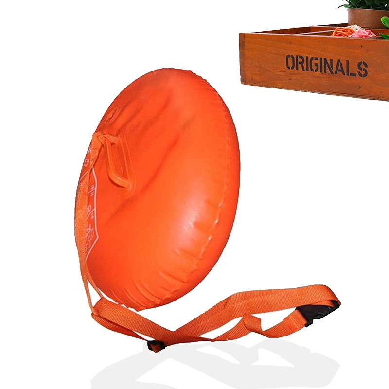 Dobbelt lag tykkere oppustelig svømme flyde bøje svømme sikkerhed flyde taske dykker bøje rafting drivende ballon luft tør taske
