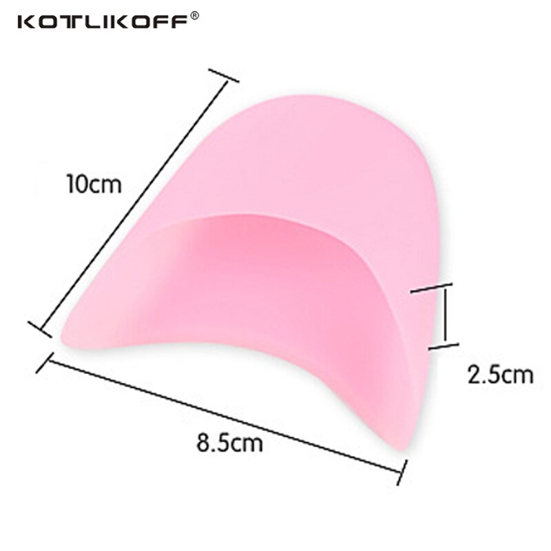 KOTLIKOFF Silicone Gel Insoles Insert Toe Dance Protector Insoles Forefoot Pad Support Ballet Shoes Covers Foot Care Pads