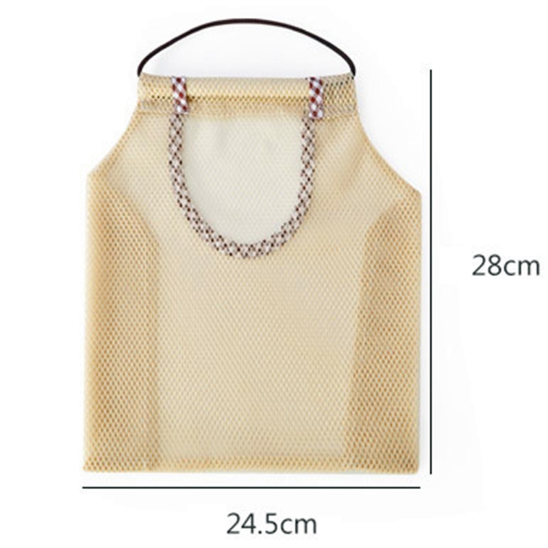 Mesh Vegetable Bags Reusable Fruit Bag Storage Bag for Shopping Kitchen Fruit Vegetable with Drawstring Kitchen Organizer