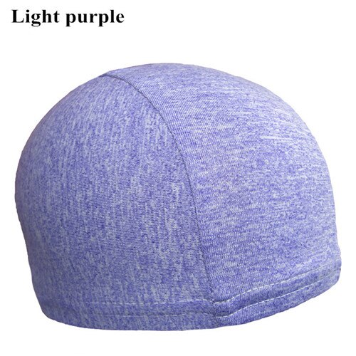 Dicshki Anti-Uv Outdoor Fietshelm Dragen Anti-Zweet Balaclava Hoofddeksels Mannen Vrouwen Hoeden Fiets Hoofddeksels Fietsen cap: M126 Light purple
