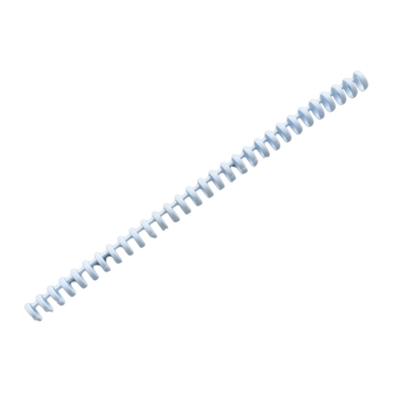 J6PA 30-Ring Binding Comb Colorful Binder Ring Aperture 0.59&#39;&#39; Length 11&#39;&#39; Fit for A6 6-ring A5 20-ring B5 26-ring A4 30-ring: Blue