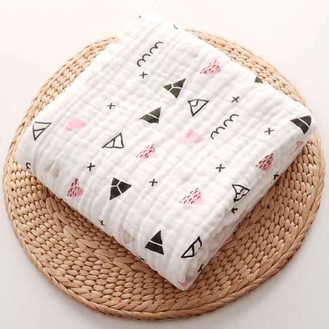 Barn filt baby swaddle filt sammet småbarn leopard utskrift sov sjal barnvagn filtar bomull 100*68cm bxx 008: 110 x 140cm- ymh 001q