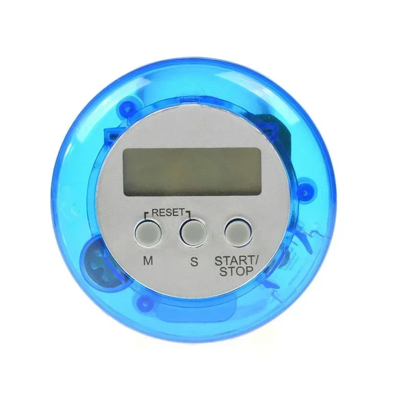 Mehrfarbiger kreisförmiger LCD-Digital-Countdown-Timer für Zuhause, Küche, Kochzähler, umgekehrter Timer, Wecker, Stoppuhr: Grün