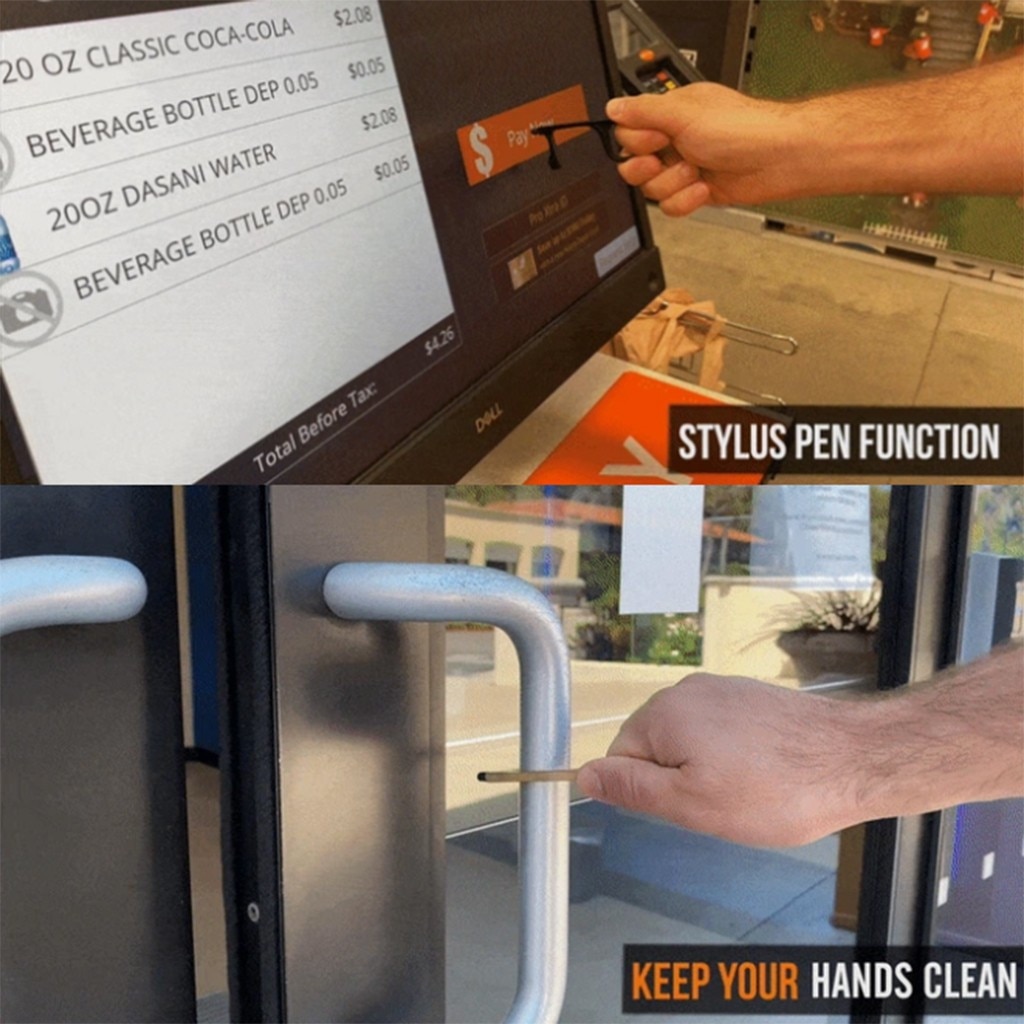 The Safe And Easy Way To Avoide Germs-Contactless Safety Isolation Brass Key