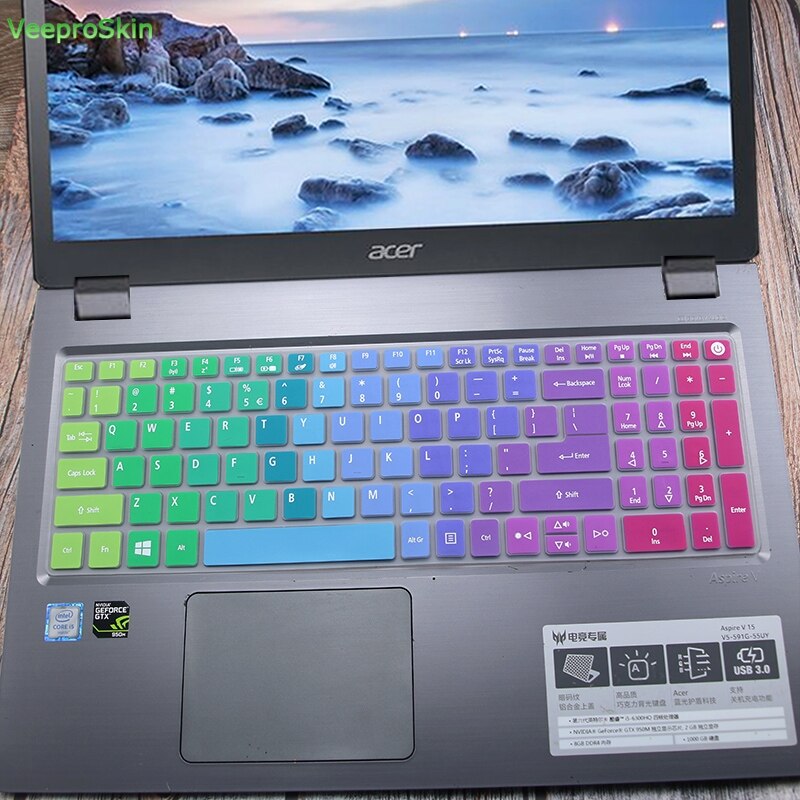 15 cal klawiatura obudowa ochronna skóry dla Acer Aspire 5830 5830T 5951G VN7-791G V3-572G/571G/551G/771G/731G 5951G 5950G V3-571