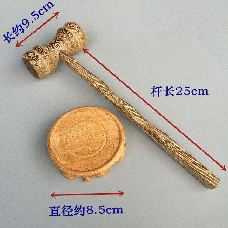 Real wood auction hammer judge hammer court mallet auction special auction hammer simulation court trial mallet