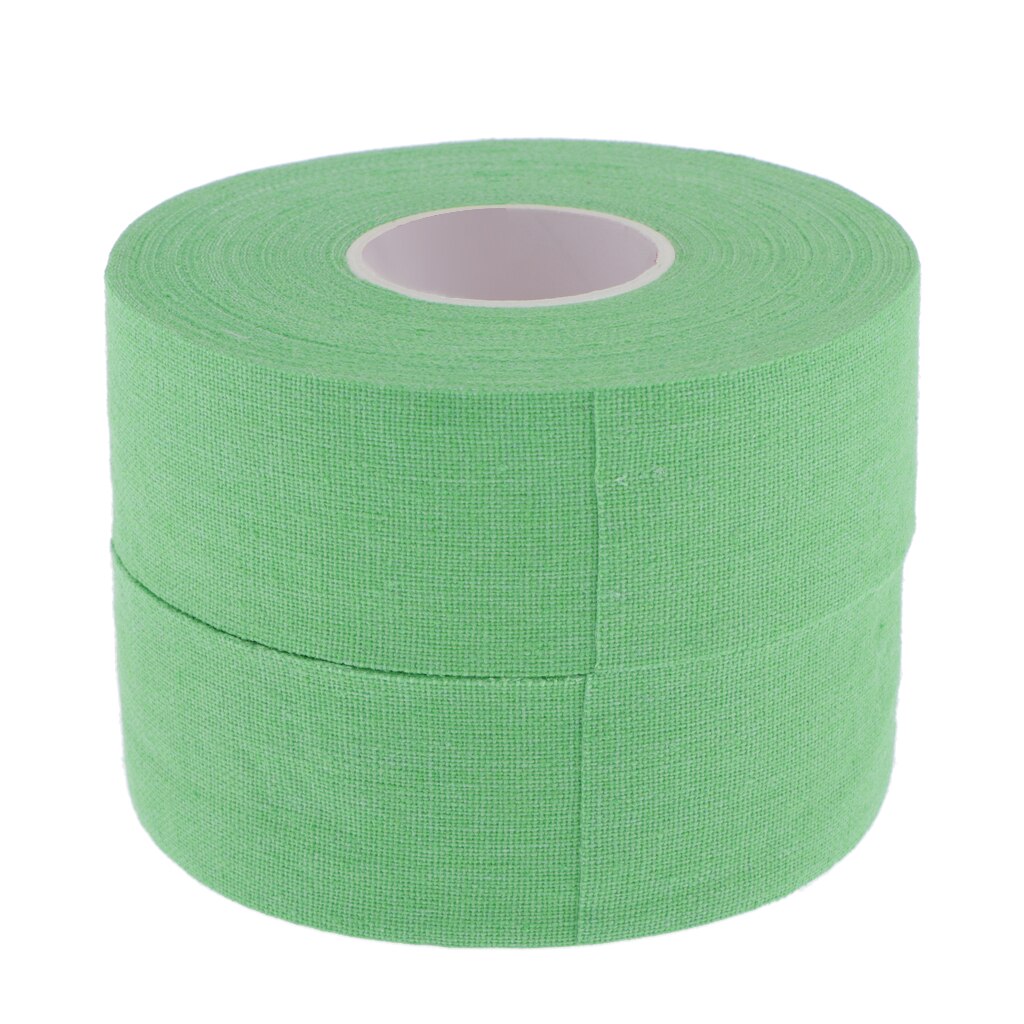 2 ruller 2.5 cmx 1000cm ishockey stick selvklebende håndtak tape slitesterk skli motstand grep badminton golf tennis tape